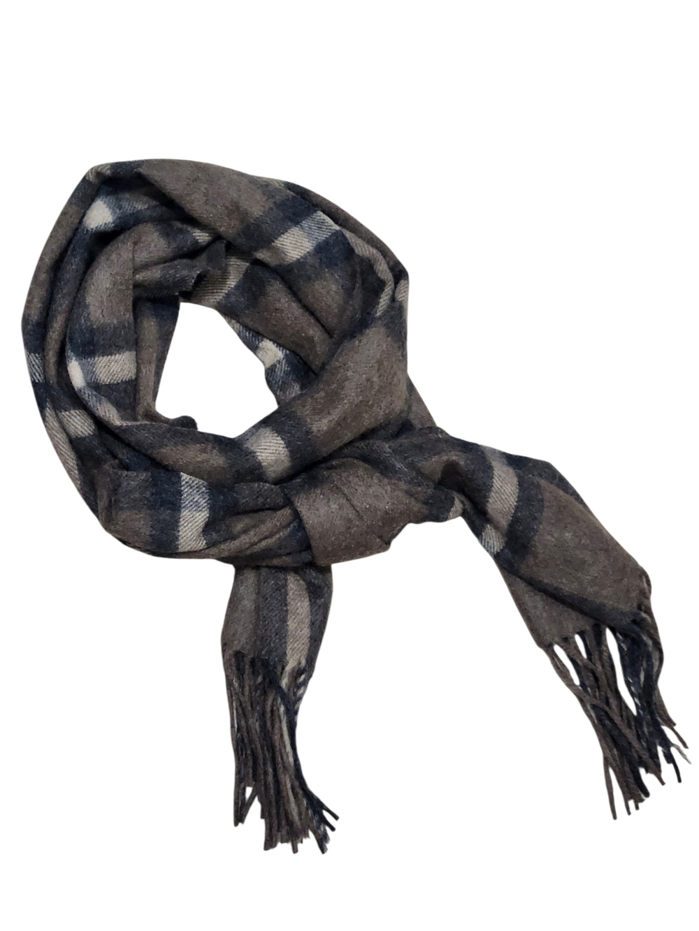 Classic Plaid Cashmere Men's Scarf